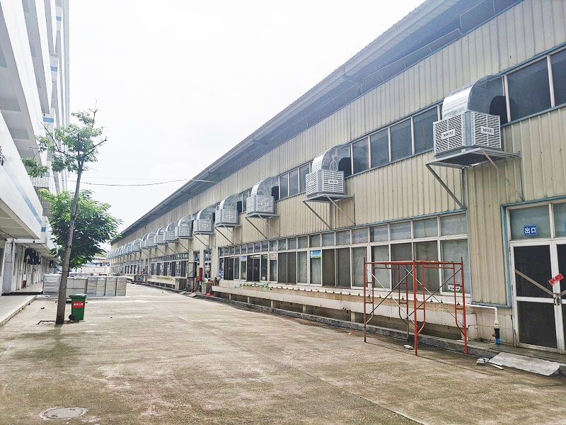 星科環保空調給學校飯堂食堂降溫通風