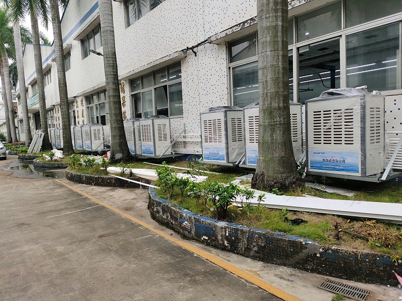 廣東某女子戒毒所生產車間選擇星科環?？照{冷風機