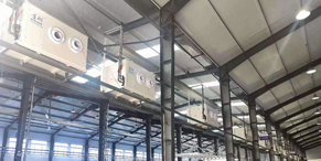 5000平廠房空調(diào)制冷方案：蒸發(fā)冷省電空調(diào)高效節(jié)能新選擇