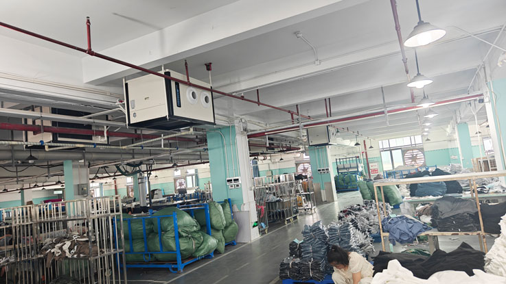 工業廠房制冷降溫，安裝工業省電空調-臥式射流